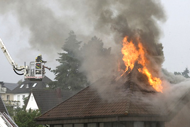 Ulrich Simons - NAK Moreller Weg - Dachstuhlbrand